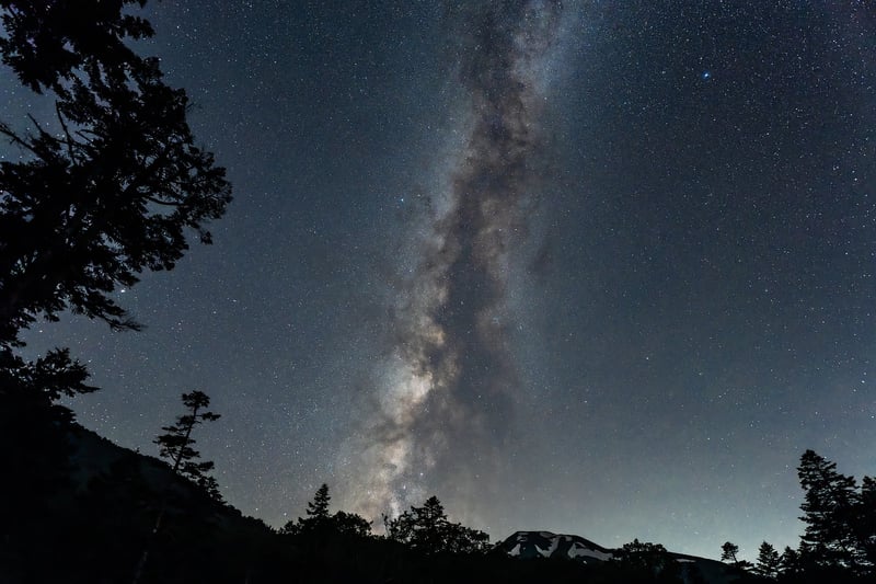 Stars in the night sky